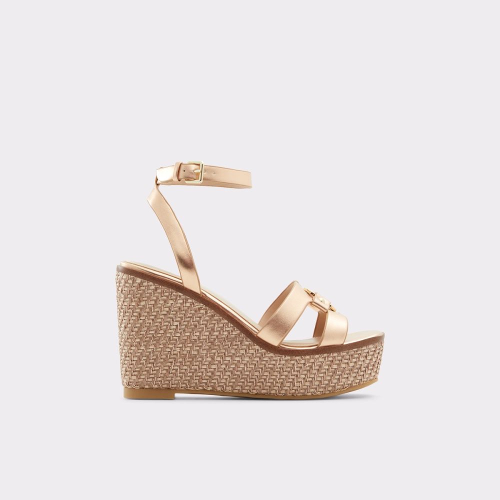 Sandales Aldo Onan Wedge Sandal - Wedge Rose Femme | OGNS-64055838