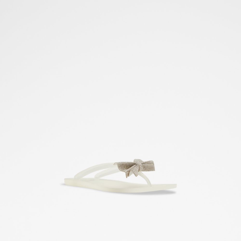 Sandales Aldo Kahala Plates Sandal Blanche Femme | AEYW-97045763