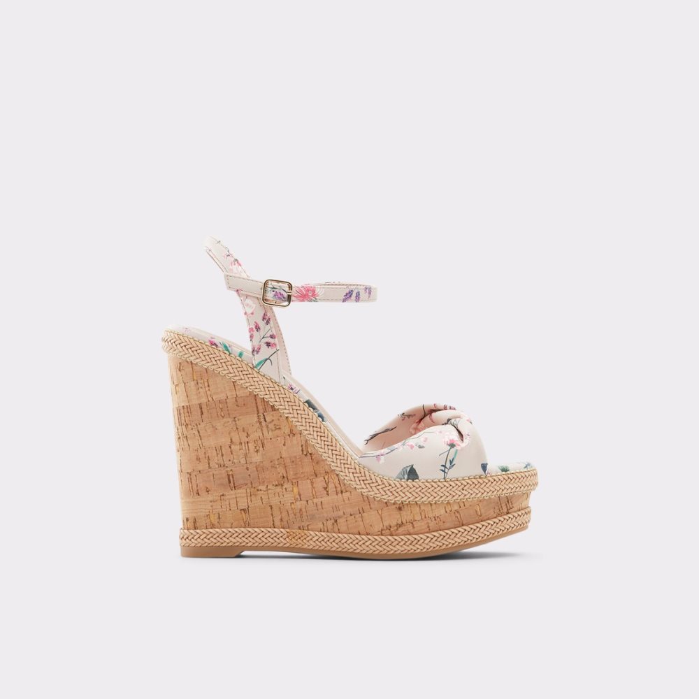 Sandales Aldo Florenna Wedge Sandal - Wedge Rose Femme | BZLV-78162558