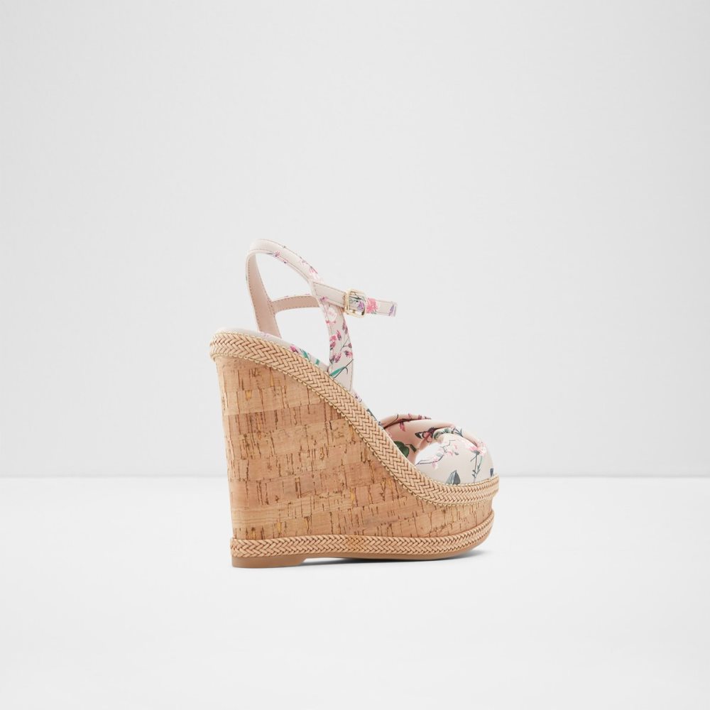 Sandales Aldo Florenna Wedge Sandal - Wedge Rose Femme | BZLV-78162558