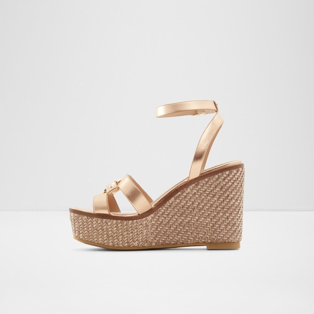 Sandales Aldo Onan Wedge Sandal - Wedge Rose Femme | OGNS-64055838