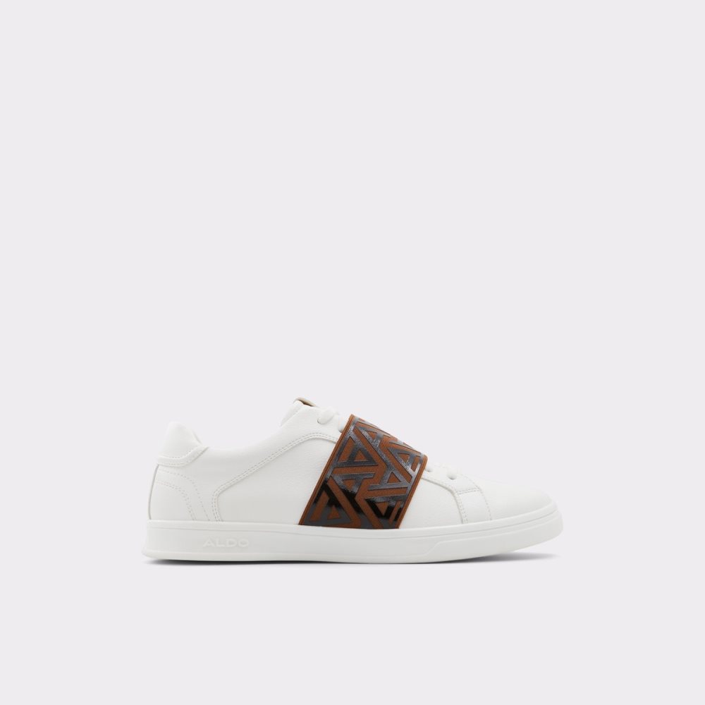 Baskets Aldo Coppio Low Top Blanche Homme | TTIA-59013808