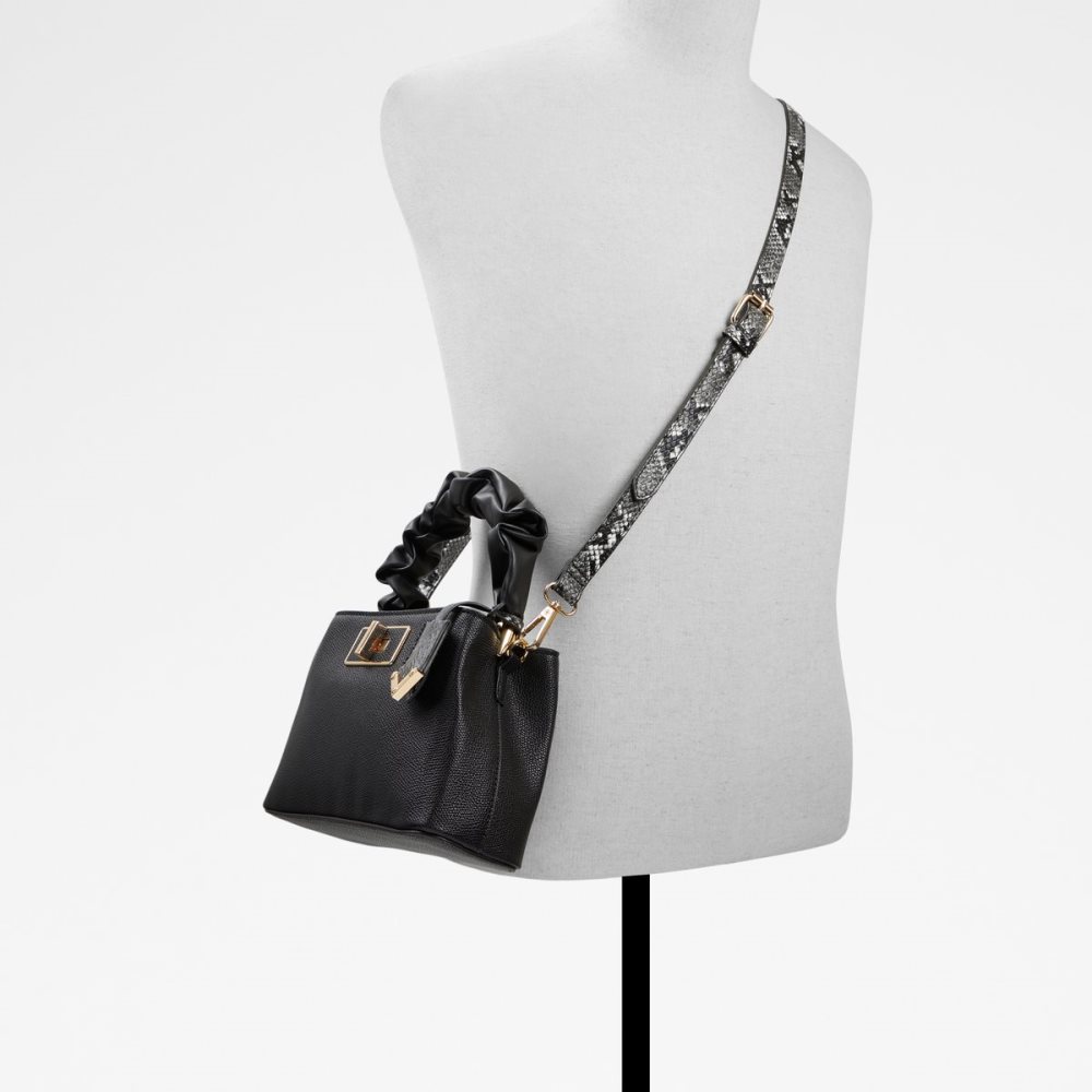 Sac à Main Aldo Snakie Top Handle Noir Femme | CVPF-20097458