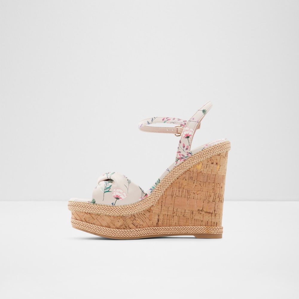 Sandales Aldo Florenna Wedge Sandal - Wedge Rose Femme | BZLV-78162558