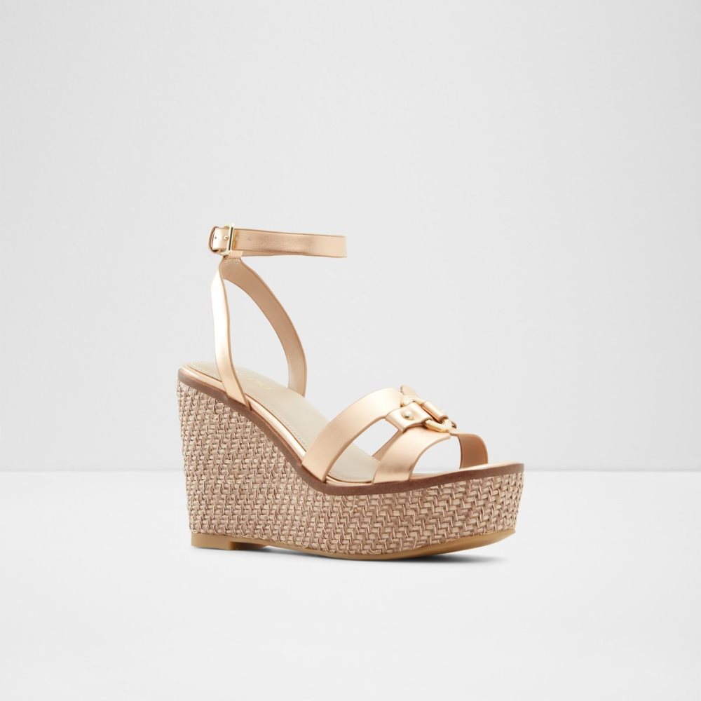 Sandales Aldo Onan Wedge Sandal - Wedge Rose Femme | OGNS-64055838