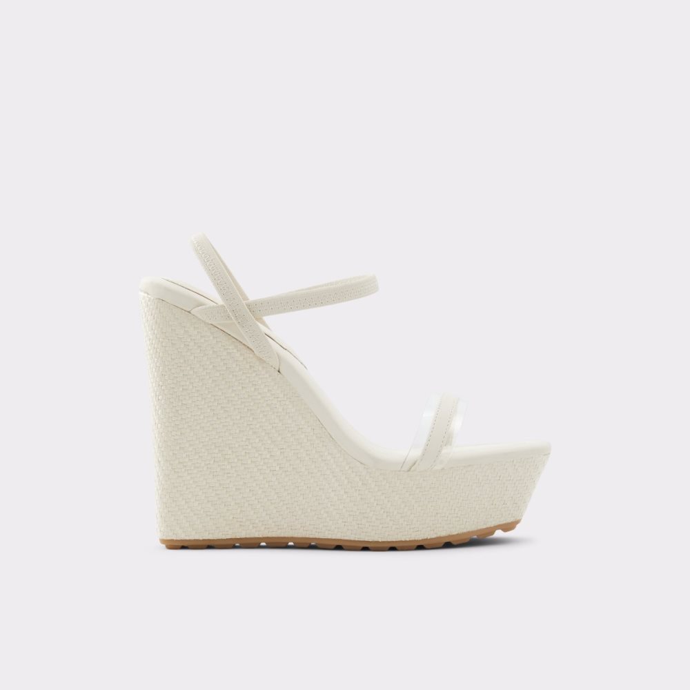 Sandales Aldo Bodish Wedge Sandal - Wedge Blanche Femme | ZYOV-53912508