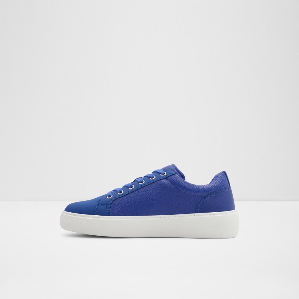 Baskets Aldo Theta Low Top - Cup Sole Bleu Homme | UQKF-68949734