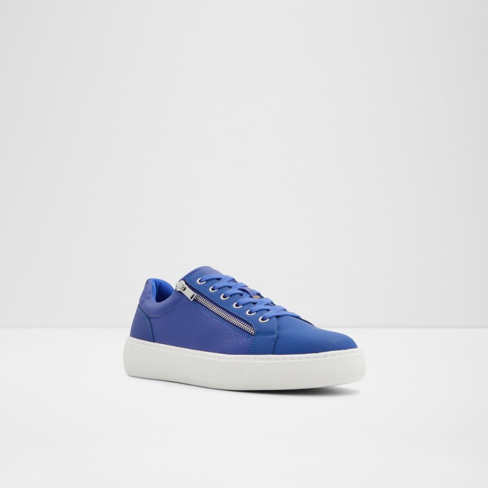 Baskets Aldo Theta Low Top - Cup Sole Bleu Homme | UQKF-68949734