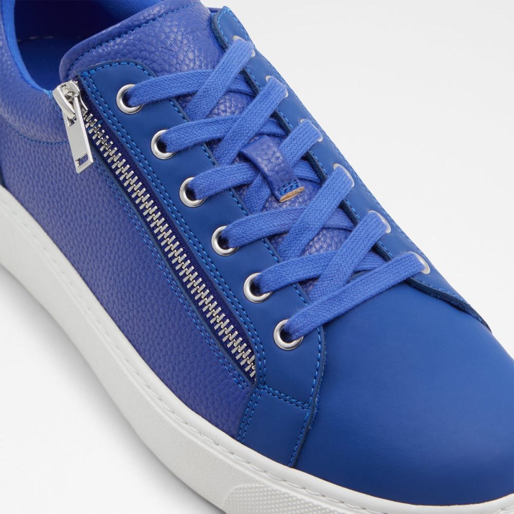 Baskets Aldo Theta Low Top - Cup Sole Bleu Homme | UQKF-68949734