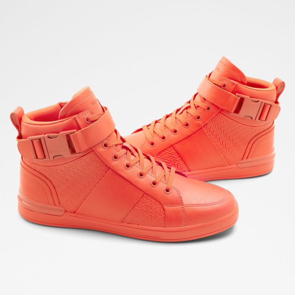 Baskets Aldo Brauerr High Top Rouge Homme | CNOZ-22585766