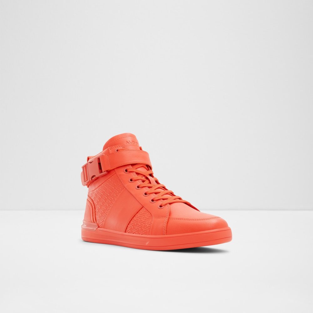 Baskets Aldo Brauerr High Top Rouge Homme | CNOZ-22585766