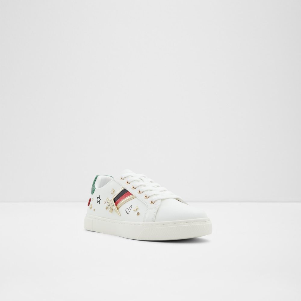 Baskets Aldo Fineday Low Top Blanche Femme | HFKO-37796507