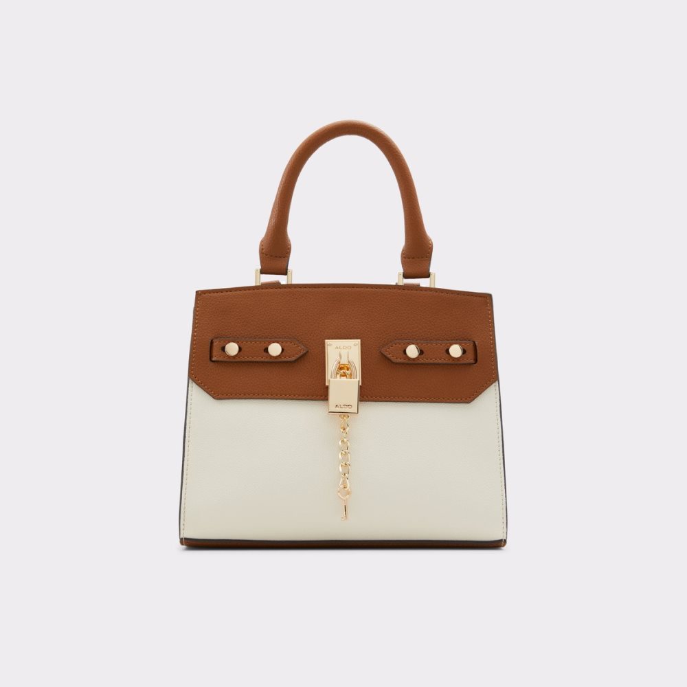 Sacs Fourre Tout Aldo Oziroe Satchel Beige Femme | BQMT-85018083