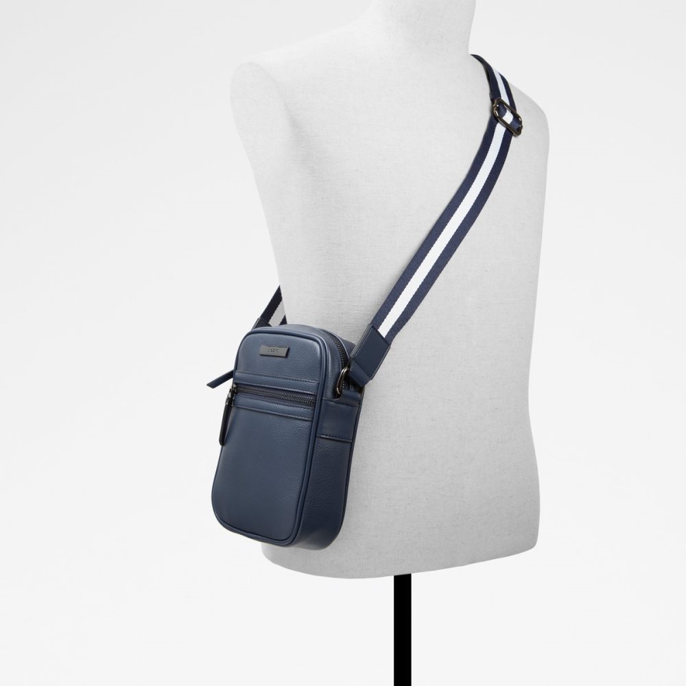 Sacs Crossbody Aldo Bandslam Bleu Foncé Homme | QKUH-03938832