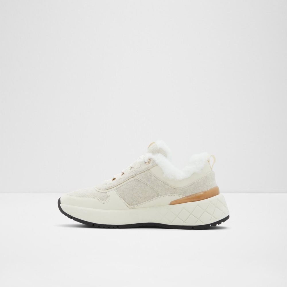 Baskets Aldo Citycozy Low Top - Jogger Sole Beige Femme | KJAS-66493705