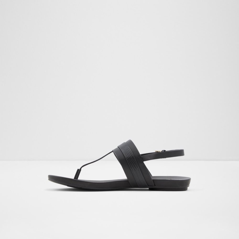 Sandales Aldo Pandra Lanières Sandal Noir Femme | NKFK-07593302