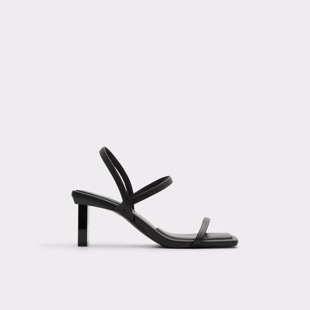 Talon Bloc Aldo Lokurr Brides Back Talons Sandal Noir Femme | STGW-43667213