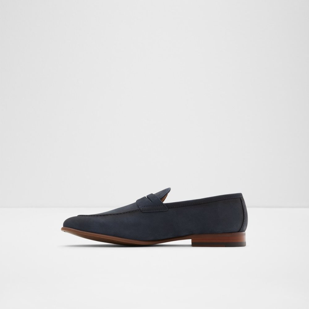 Loafers Aldo Manubar Bleu Marine Homme | KEDB-42567823