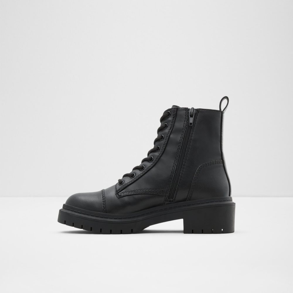 Bottes de combat Aldo Goer - Lug Sole Noir Femme | UFXI-71736132