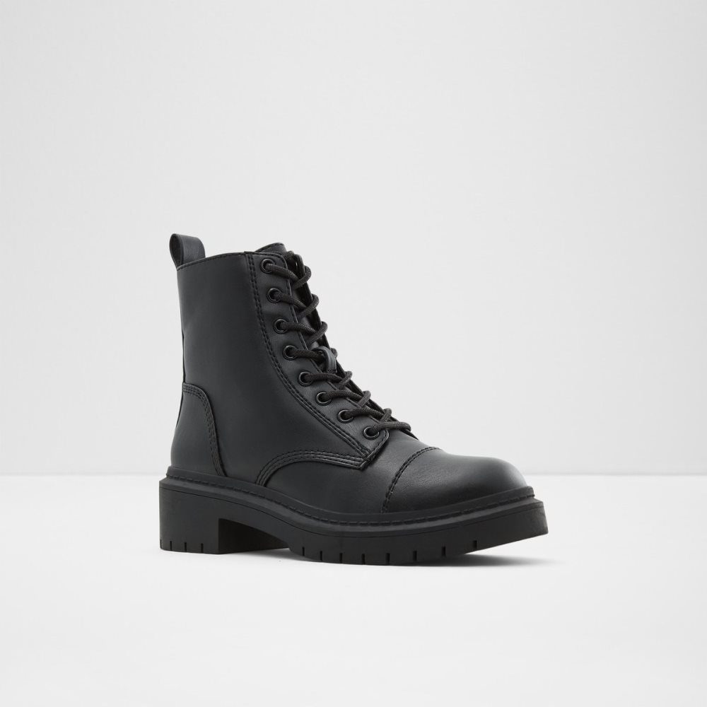 Bottes de combat Aldo Goer - Lug Sole Noir Femme | UFXI-71736132