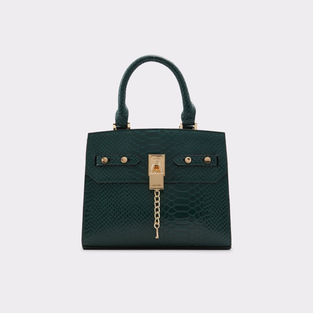 Sacs Fourre Tout Aldo Oziroe Satchel Vert Foncé Femme | TQTG-99502541