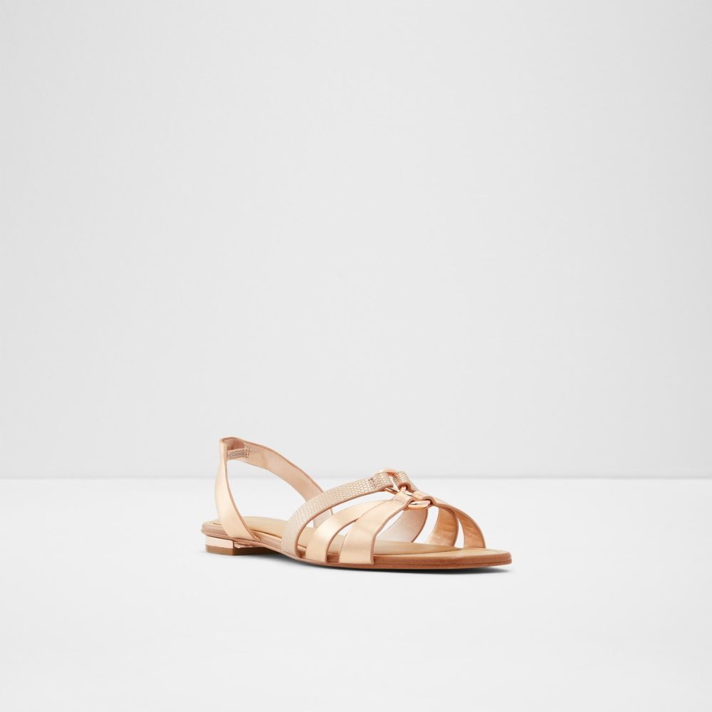 Sandales Aldo Marassi Brides Back Sandal Rose Doré Femme | MYRX-19461940