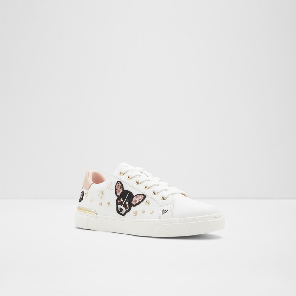 Baskets Aldo Chicou Low Top - Cup Sole Blanche Femme | JQFJ-47636531