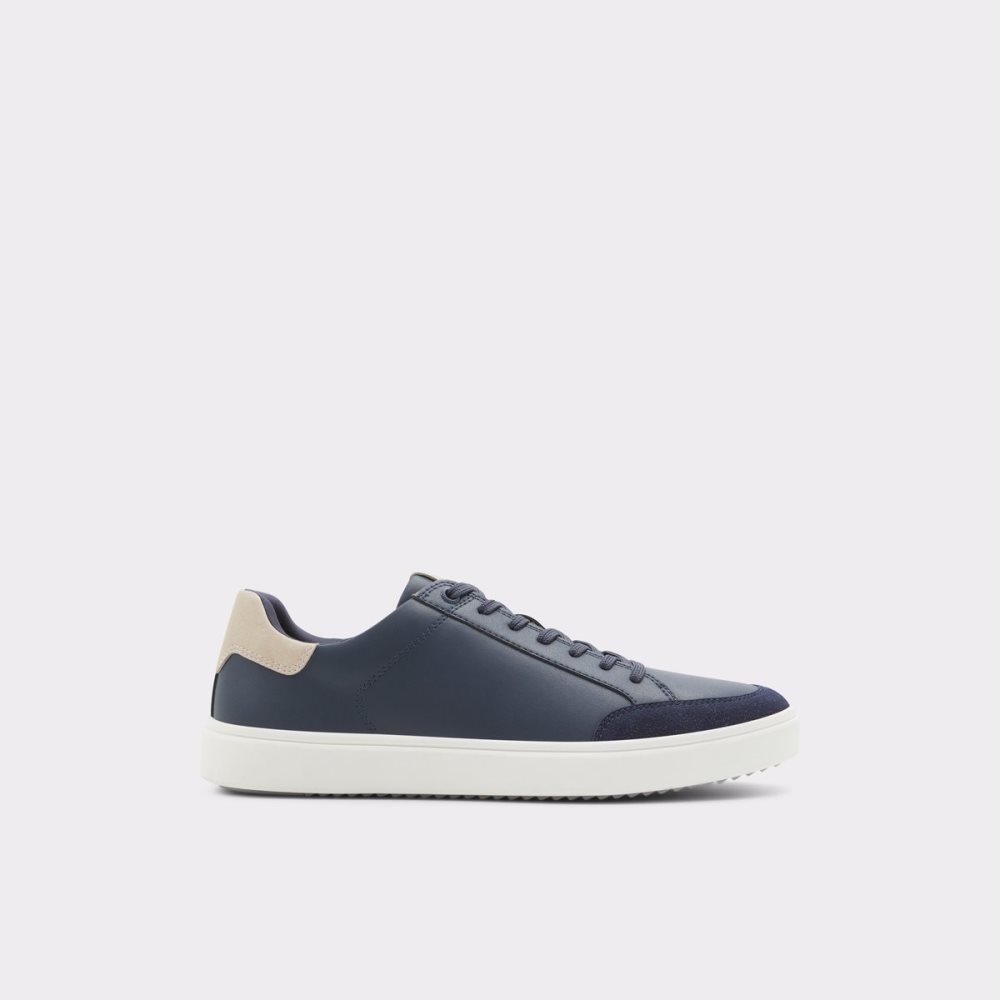 Baskets Aldo Courtspec Low Top - Cup Sole Bleu Marine Homme | MSUD-87109852