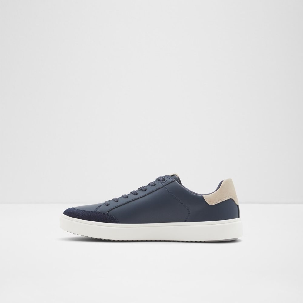 Baskets Aldo Courtspec Low Top - Cup Sole Bleu Marine Homme | MSUD-87109852