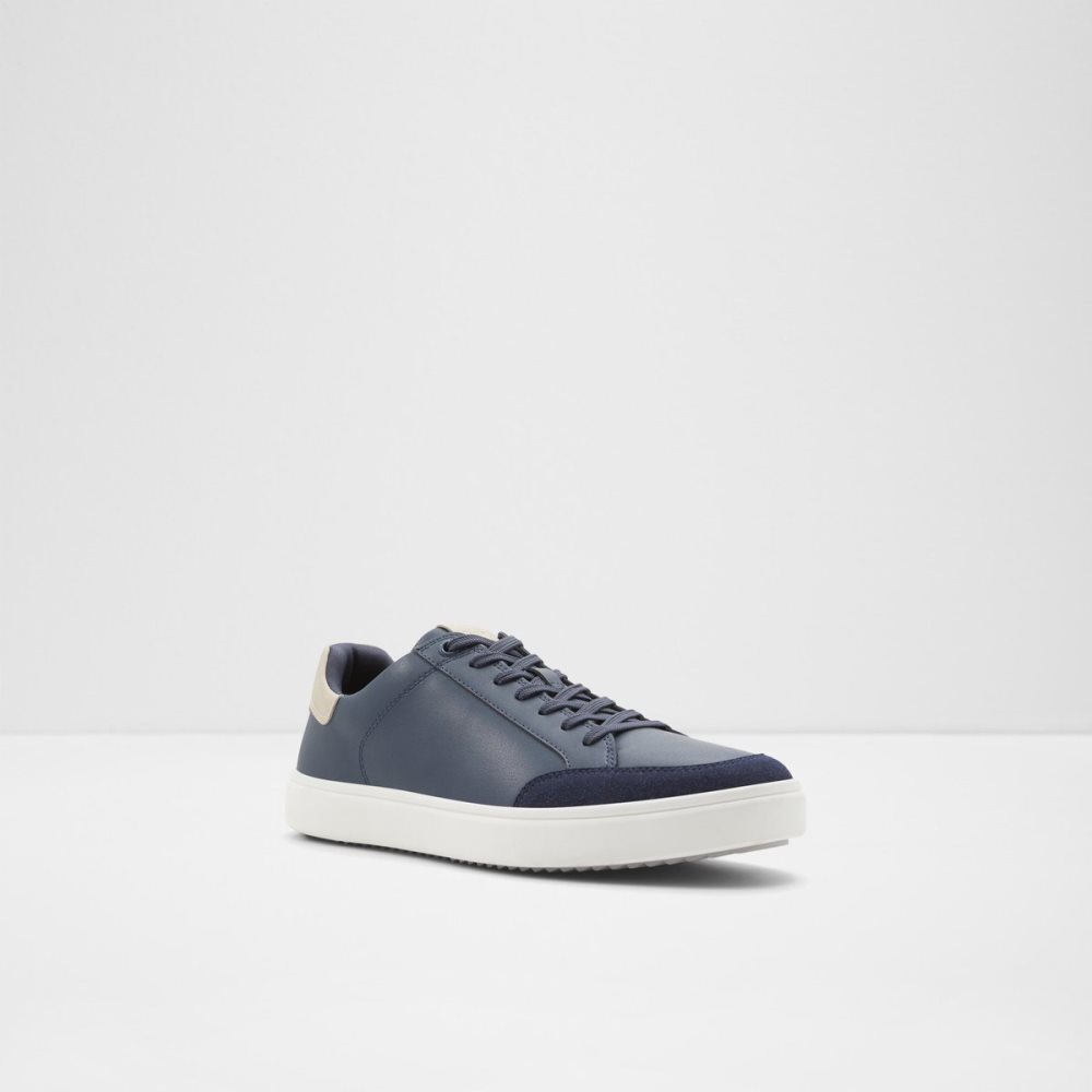 Baskets Aldo Courtspec Low Top - Cup Sole Bleu Marine Homme | MSUD-87109852