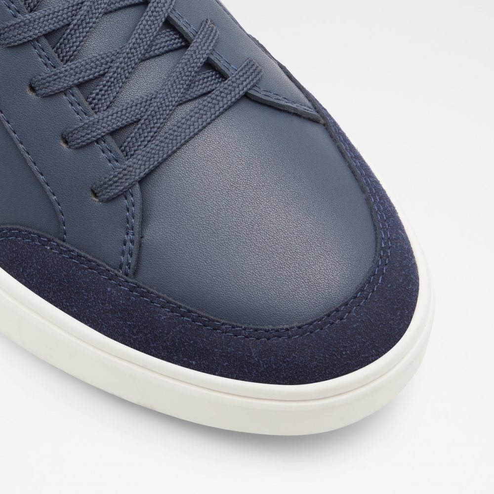 Baskets Aldo Courtspec Low Top - Cup Sole Bleu Marine Homme | MSUD-87109852