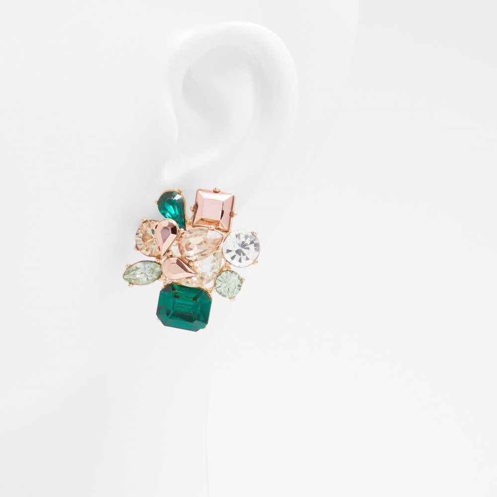 Boucle d'oreille Aldo Malamocco Statement Vert Femme | TBSO-81414675