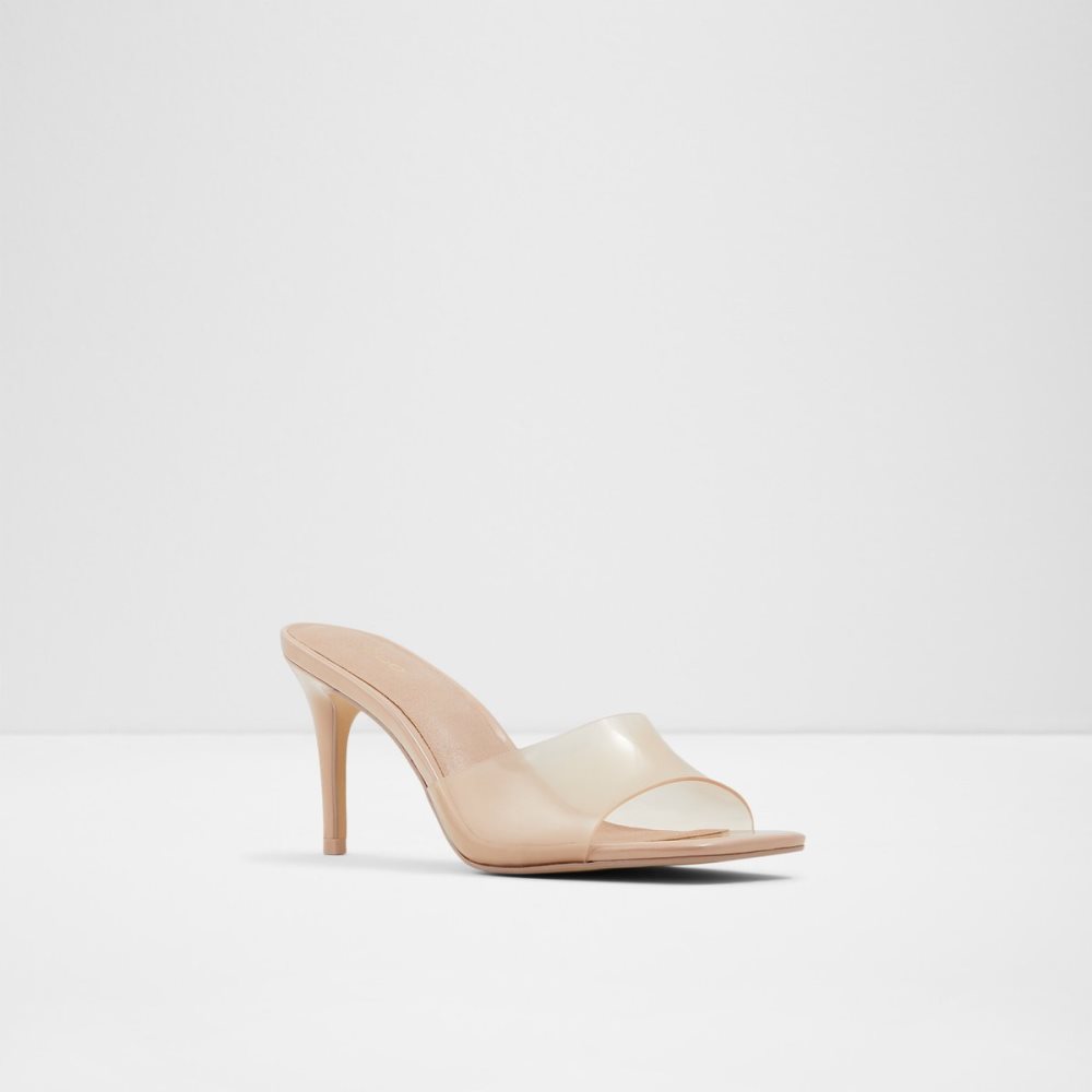 Sandales Aldo Acaeclya High Sandal - Stiletto Beige Femme | LZNT-83373090