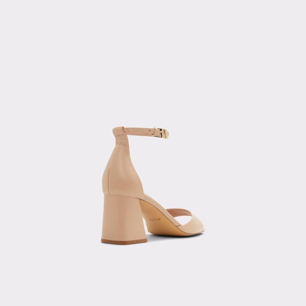 Talons Aldo Safdie Brides Talons Sandal Beige Femme | IAIS-53722970