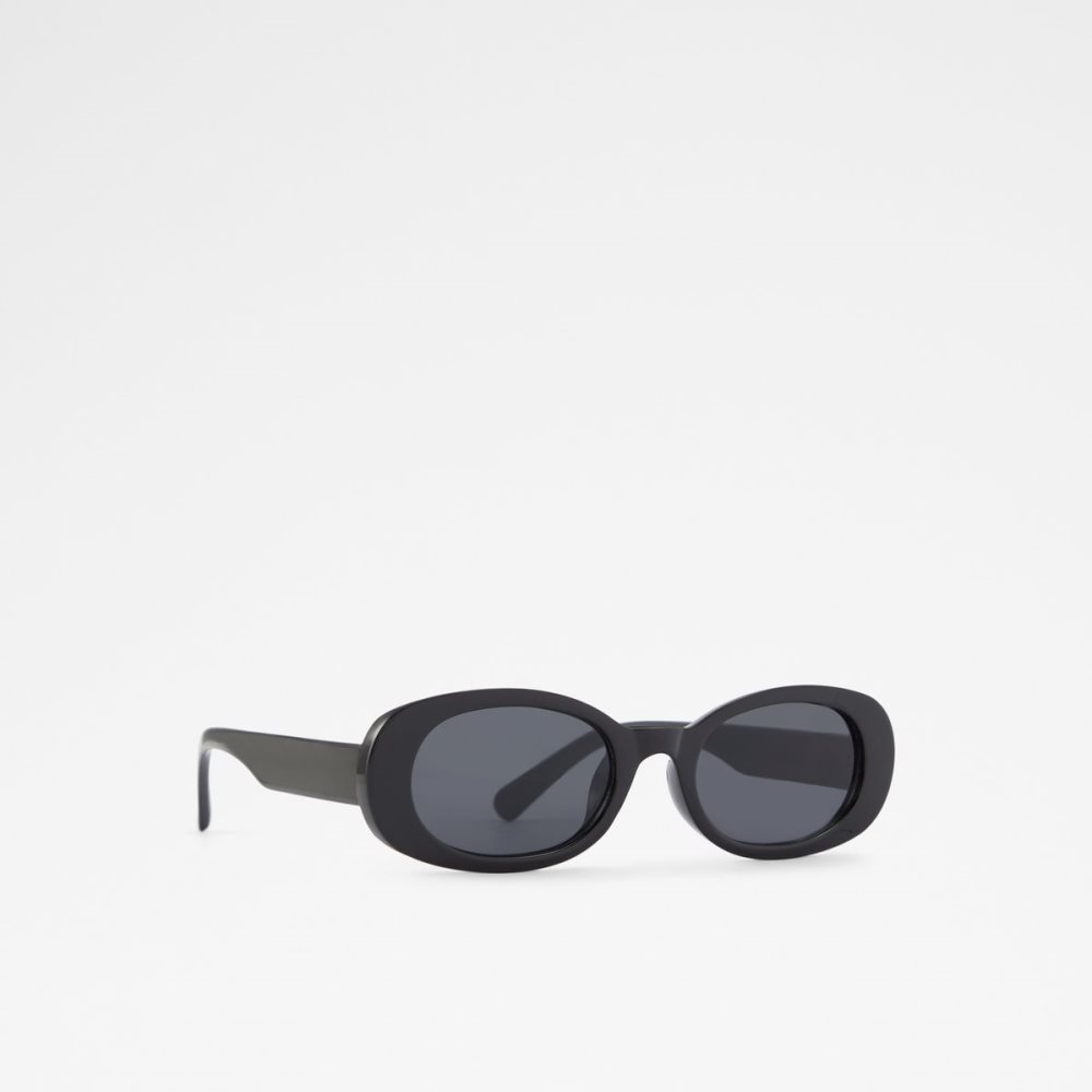 Lunettes de Soleil Aldo Onoren Round Noir Femme | QUYR-20782654