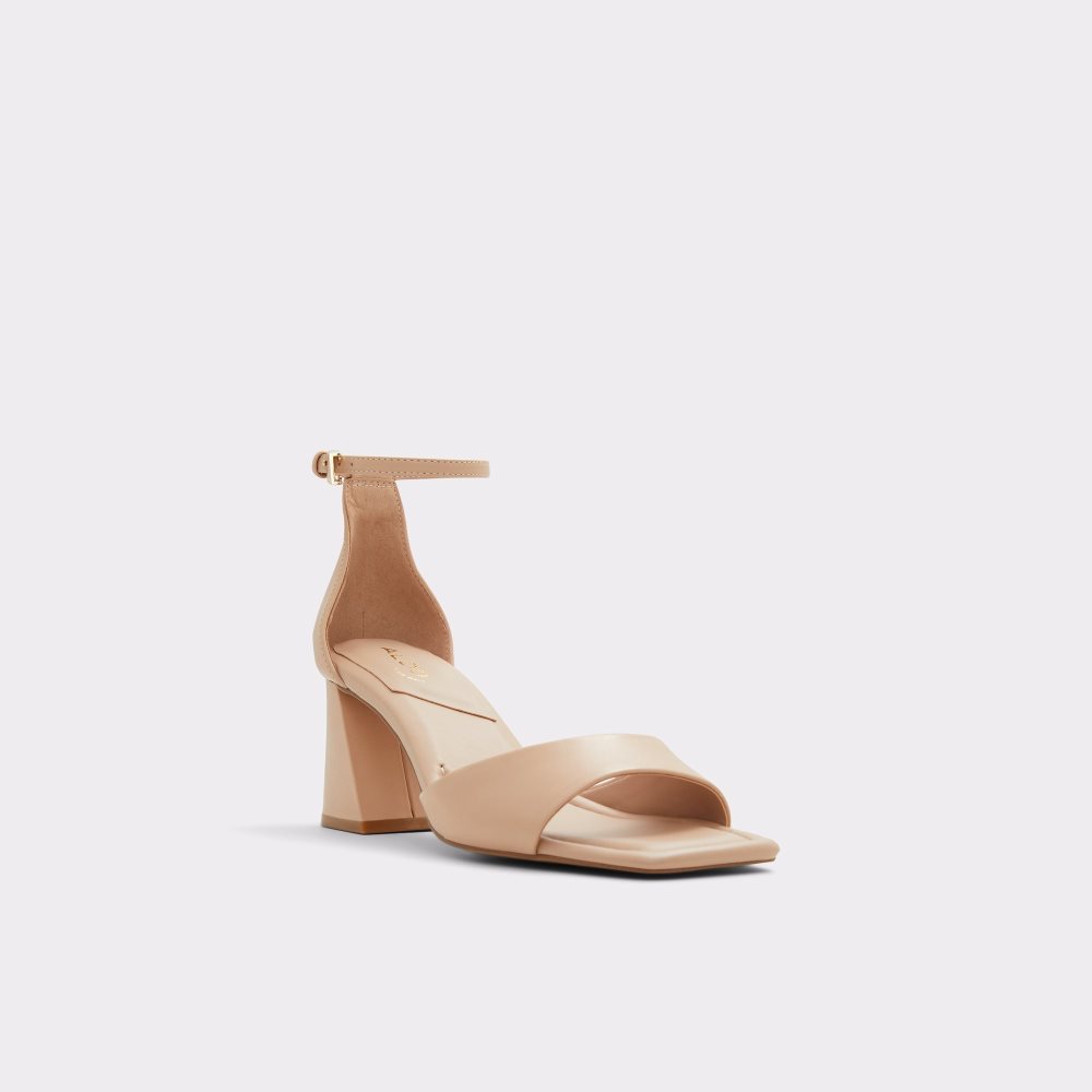 Talons Aldo Safdie Brides Talons Sandal Beige Femme | IAIS-53722970