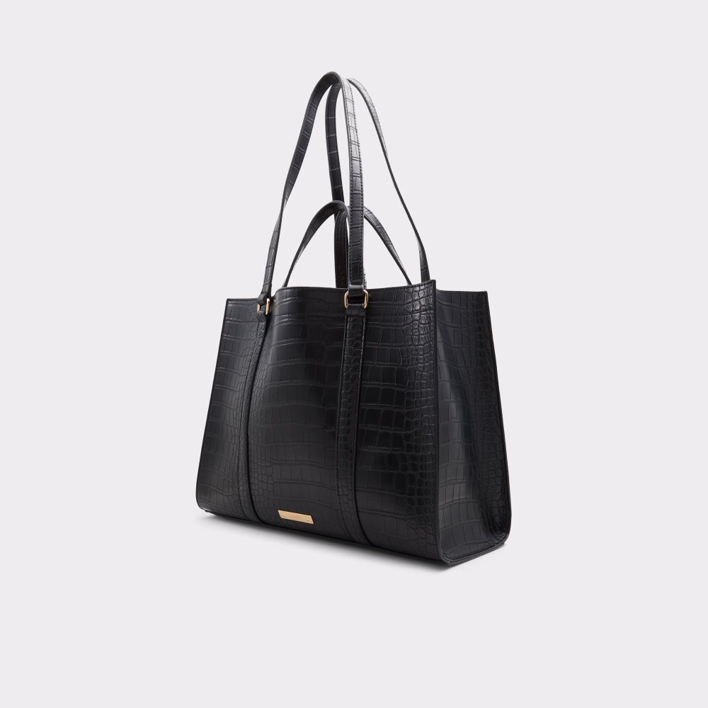 Sacs Fourre Tout Aldo Ninetonine Noir Femme | FIJK-00249888