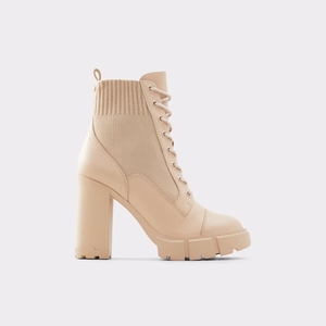 Bottes de combat Aldo Rebel - Lug Sole Beige Femme | GMJU-29646671