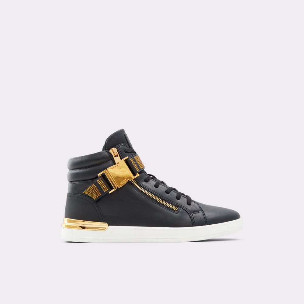 Baskets Aldo Roger High Top Noir Homme | JXSE-18775763