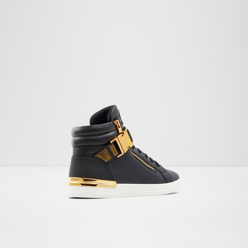 Baskets Aldo Roger High Top Noir Homme | JXSE-18775763