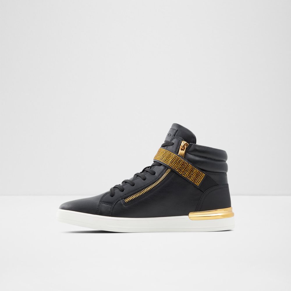 Baskets Aldo Roger High Top Noir Homme | JXSE-18775763