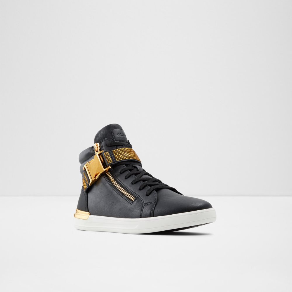 Baskets Aldo Roger High Top Noir Homme | JXSE-18775763