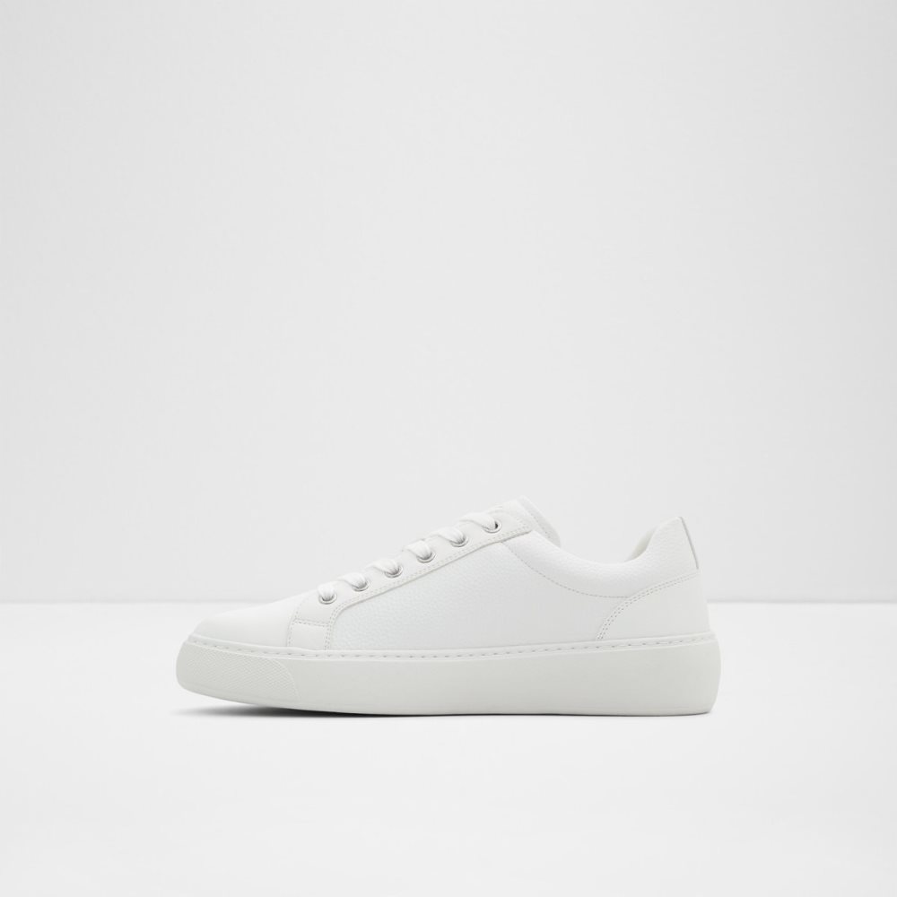 Baskets Aldo Theta Low Top - Cup Sole Blanche Homme | BUQT-46178655