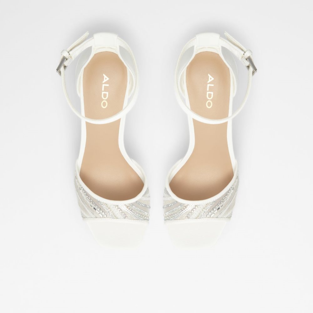 Chaussures Plateforme Aldo Wicoethiel High - Blanche Femme | GUQQ-60904943