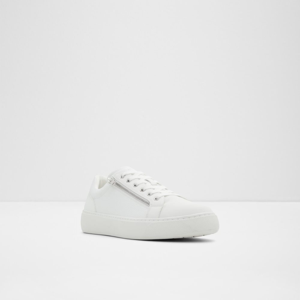 Baskets Aldo Theta Low Top - Cup Sole Blanche Homme | BUQT-46178655