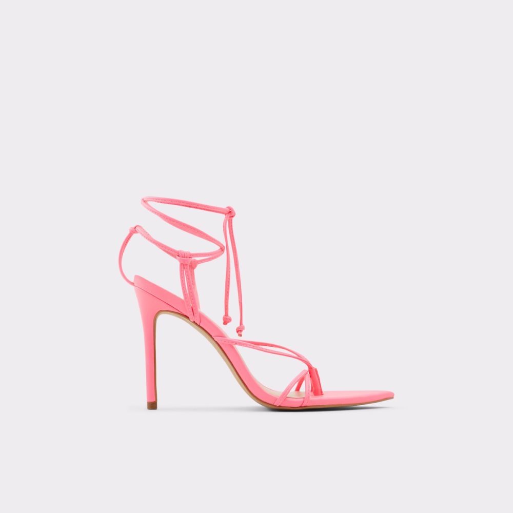 Sandales Aldo Lona Lanières Talons Sandal - Stiletto Rose Clair Femme | OWSX-64999715