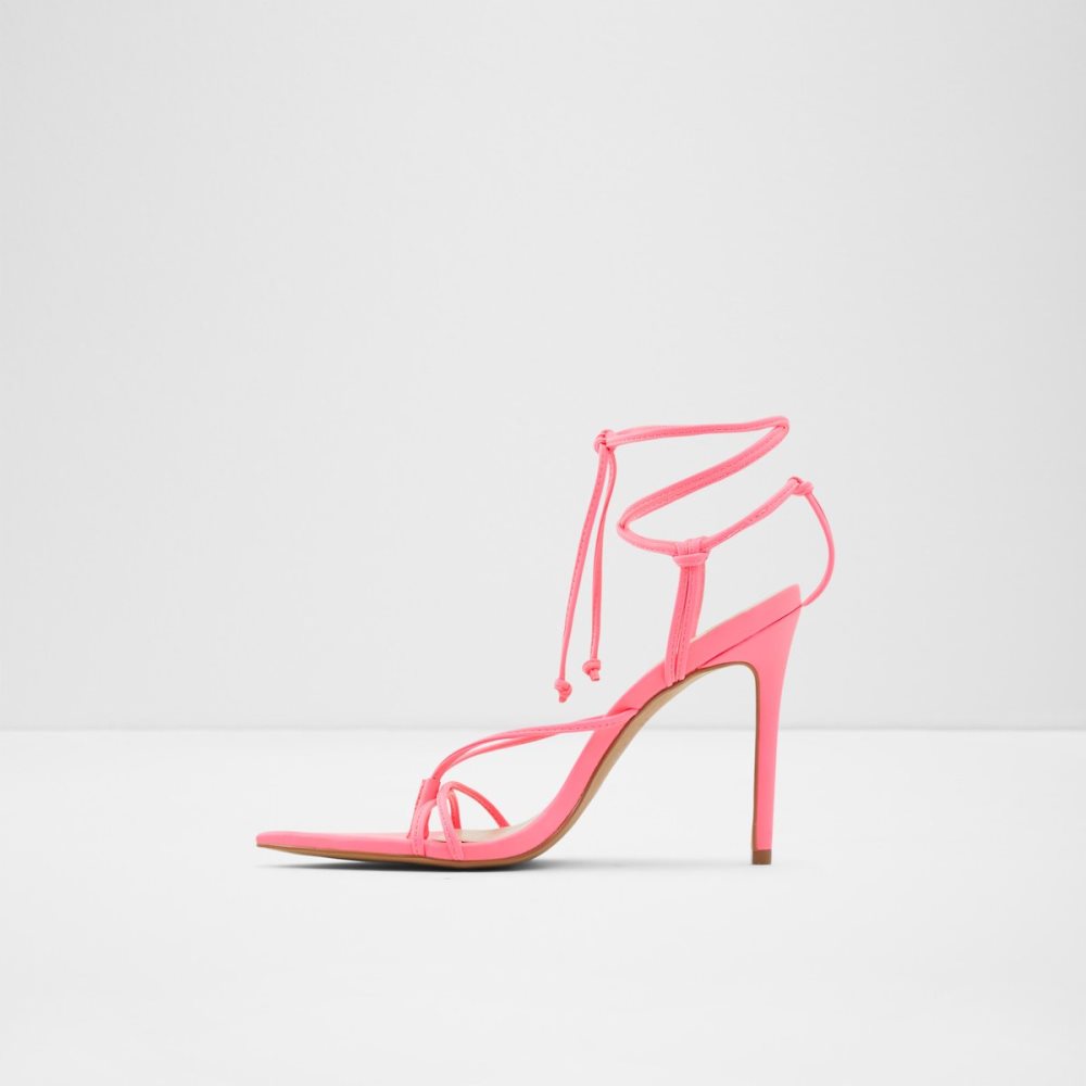 Sandales Aldo Lona Lanières Talons Sandal - Stiletto Rose Clair Femme | OWSX-64999715