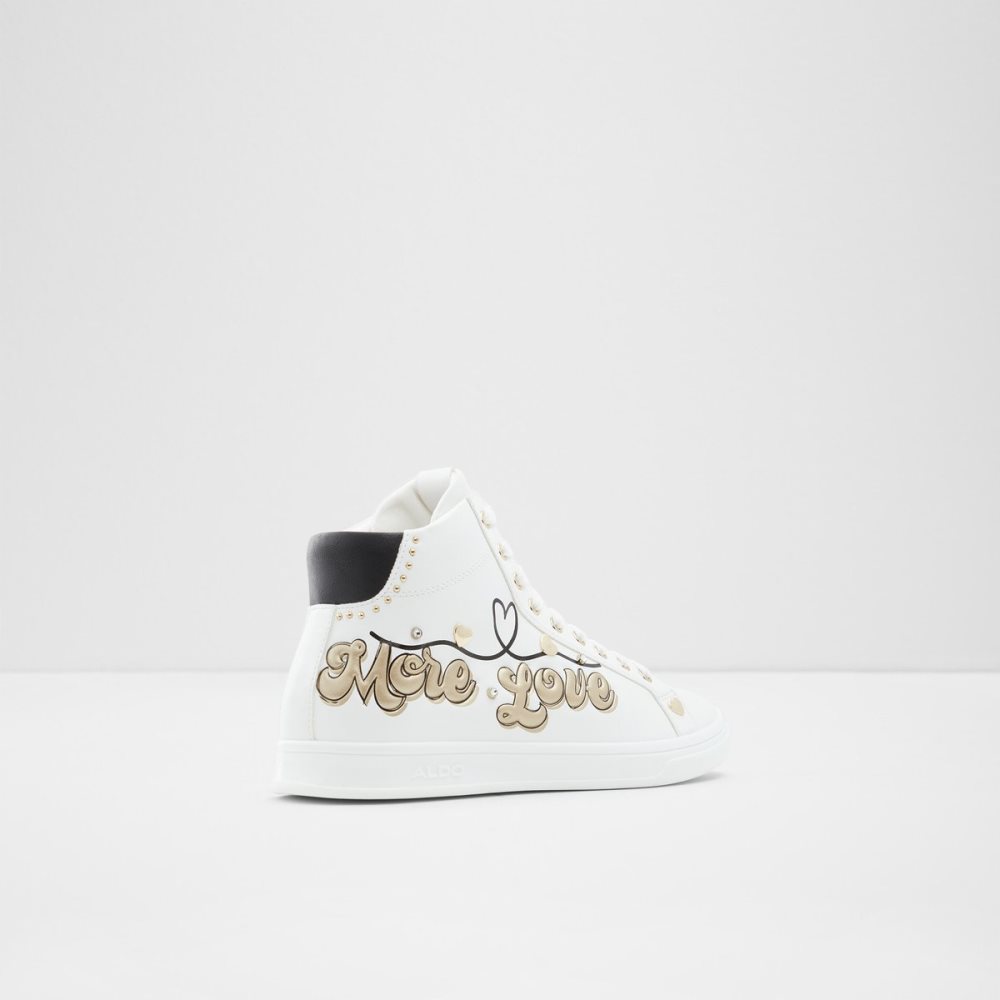 Baskets Aldo Toplove High Top Blanche Homme | YSUG-38617976