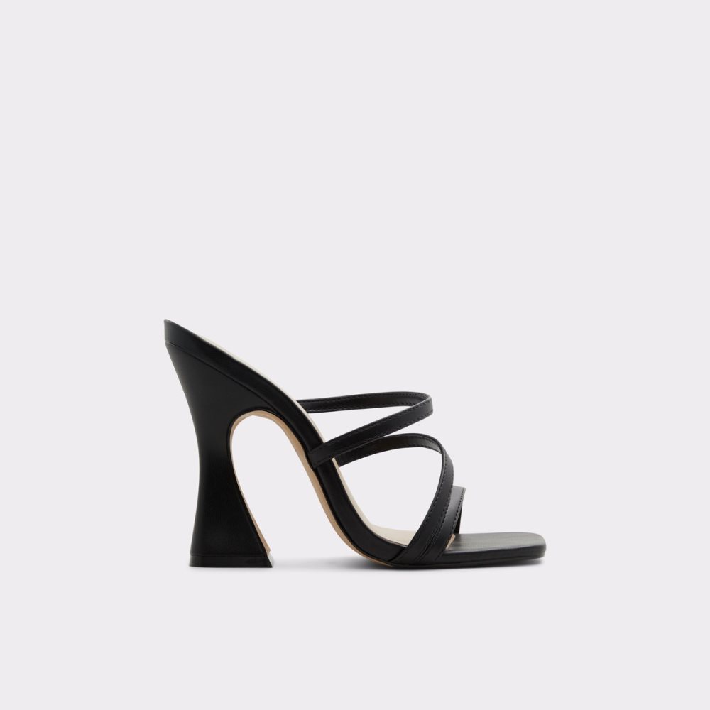 Talon Bloc Aldo Hugar Talons Mule Noir Femme | XLYU-36542590