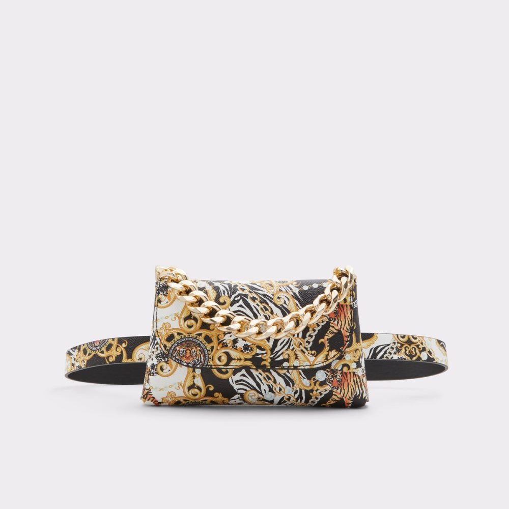 Sacs à Dos Aldo Glamverse Fanny Pack Noir Multicolore Femme | PXJH-65114909